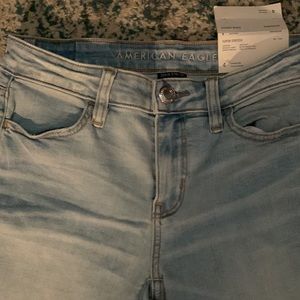 American Eagle super stretch jegging jeans/ low rise